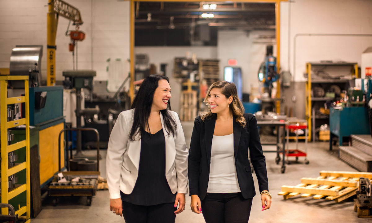 The Story Of 2 Sisters Who Successfully Took Over A Family Machining Business